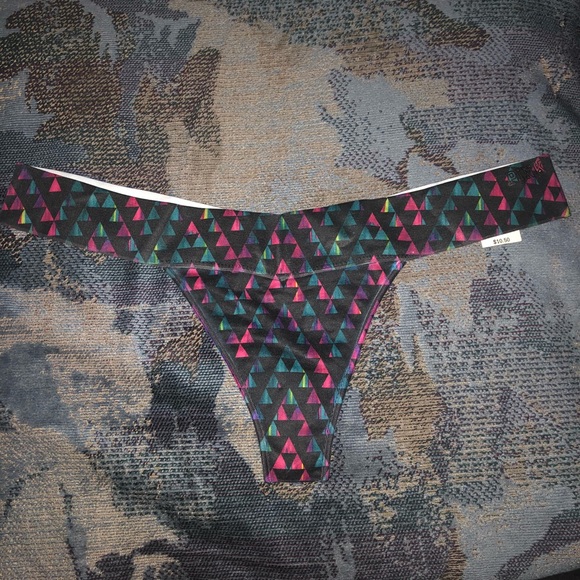 PINK Victoria's Secret Other - Victoria’s Secret Pink Extra Low Rise Thong, Sz L